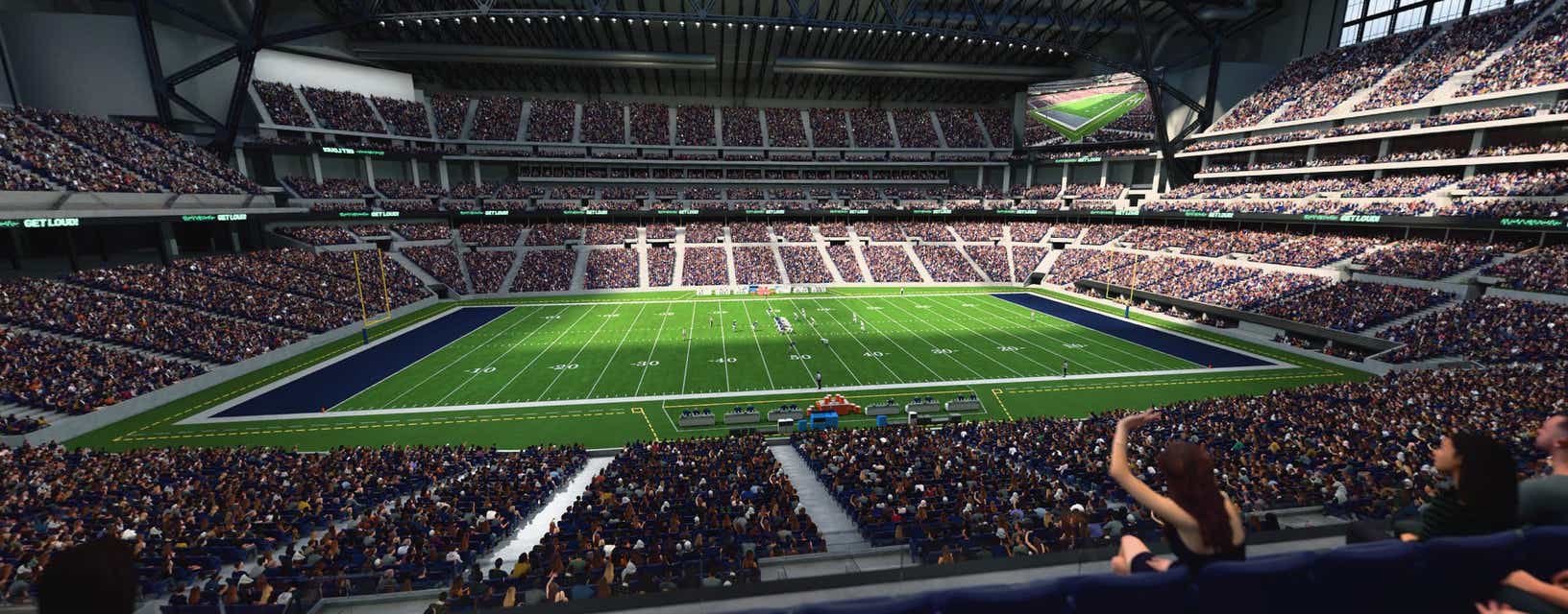Seat view from Club II
