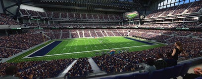 Seat view from Lower Loge