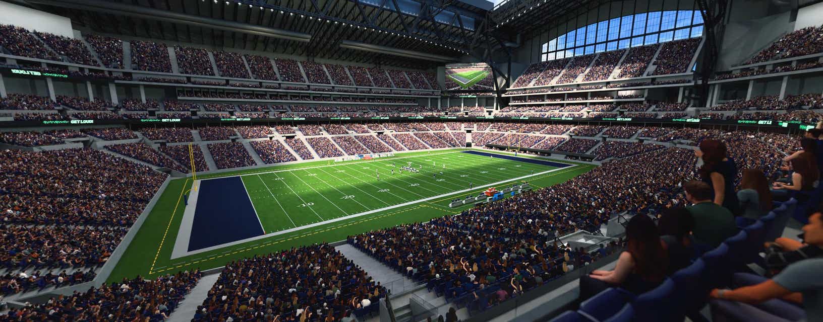 Seat view from Loge Sideline