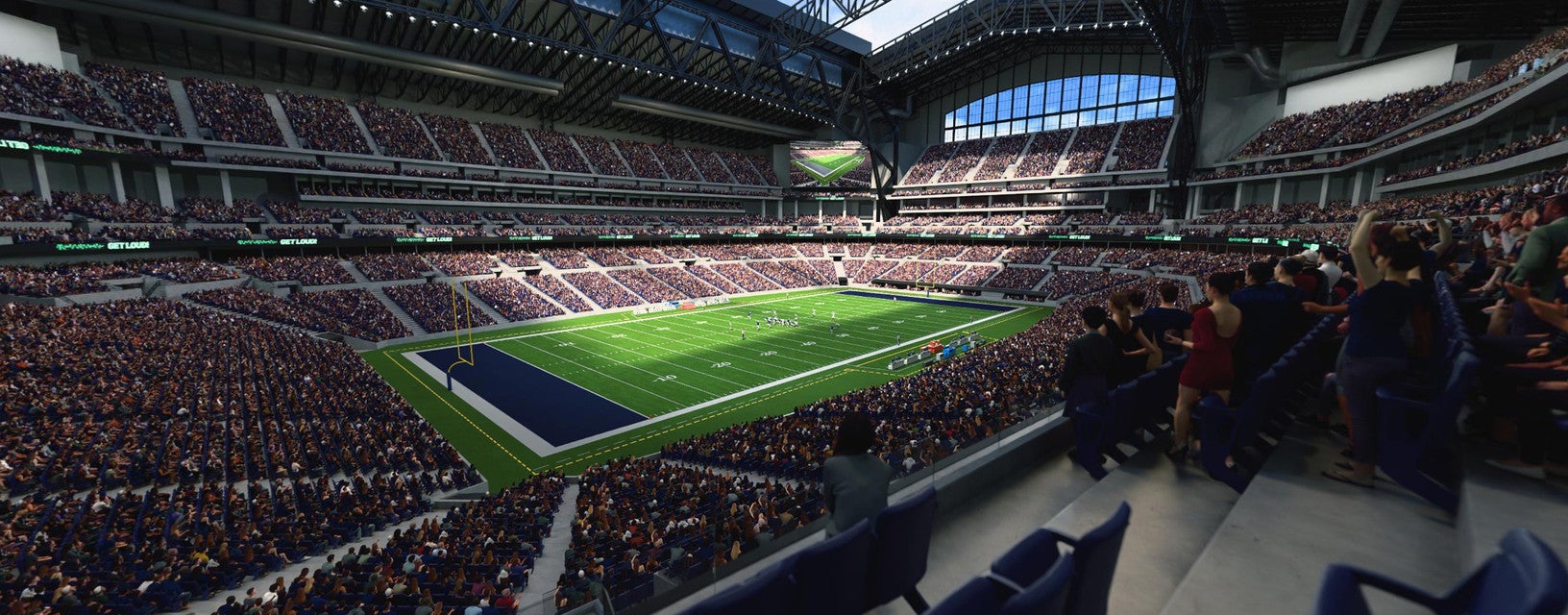 Seat view from Loge Sideline