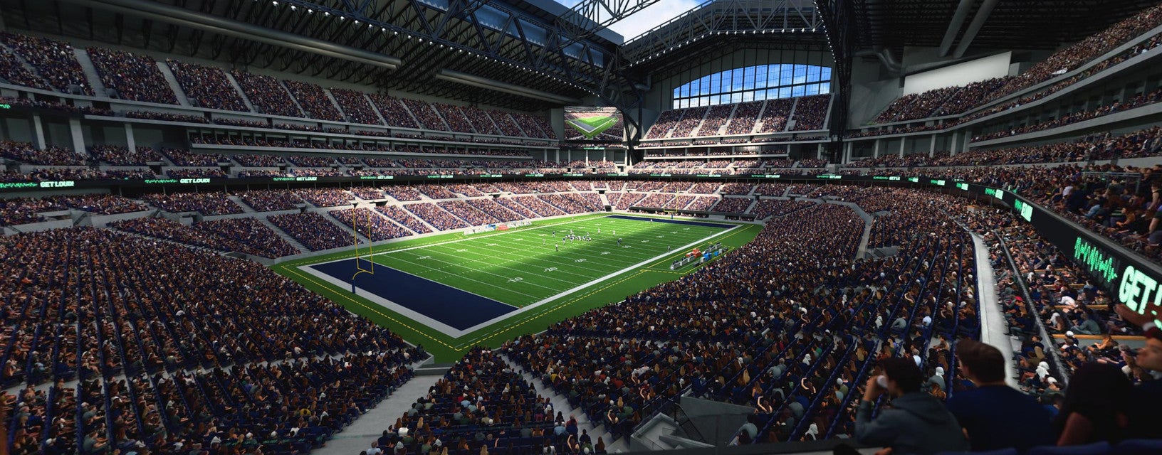 Seat view from Loge Corner