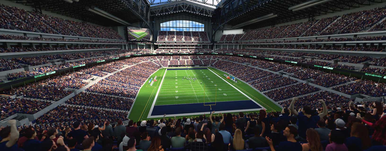 Seat view from Loge End Zone