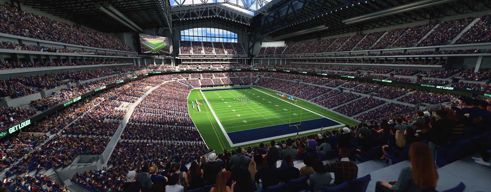 Seat view from Loge End Zone