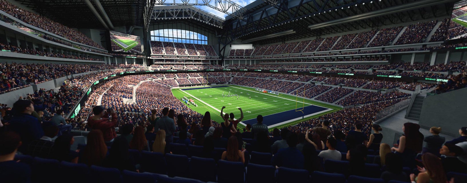 Seat view from Loge Corner