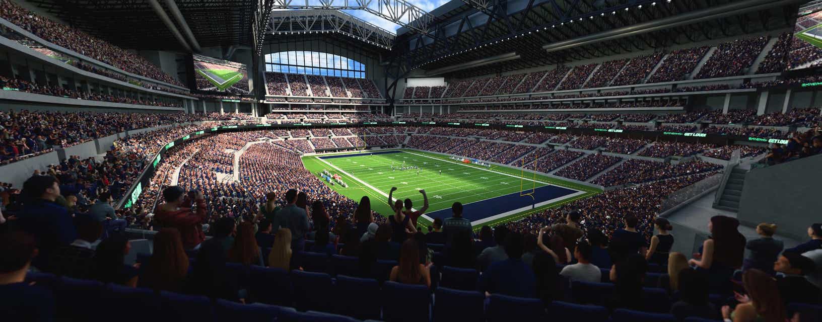 Seat view from Loge Corner