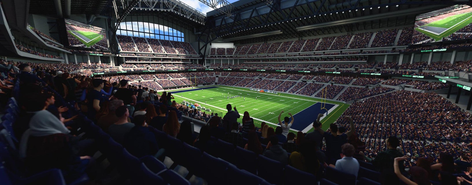 Seat view from Loge Sideline