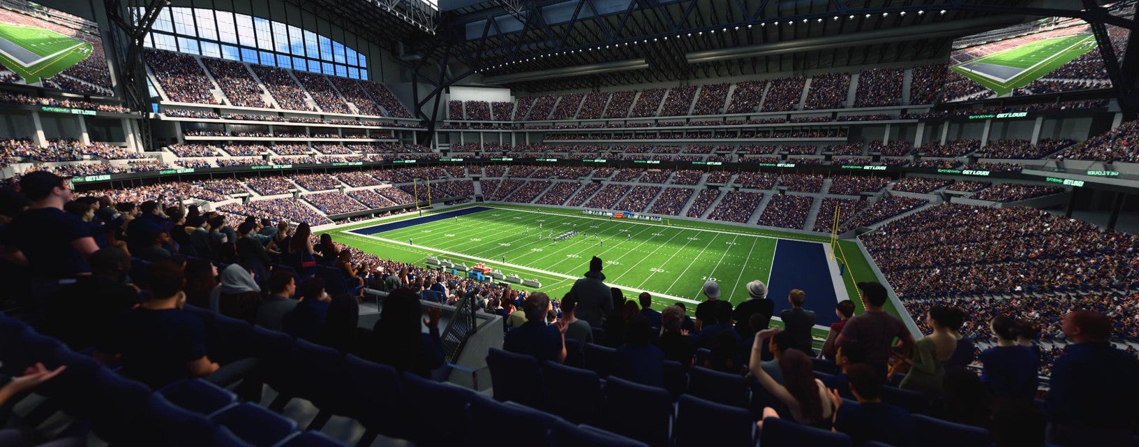 Seat view from Loge Sideline
