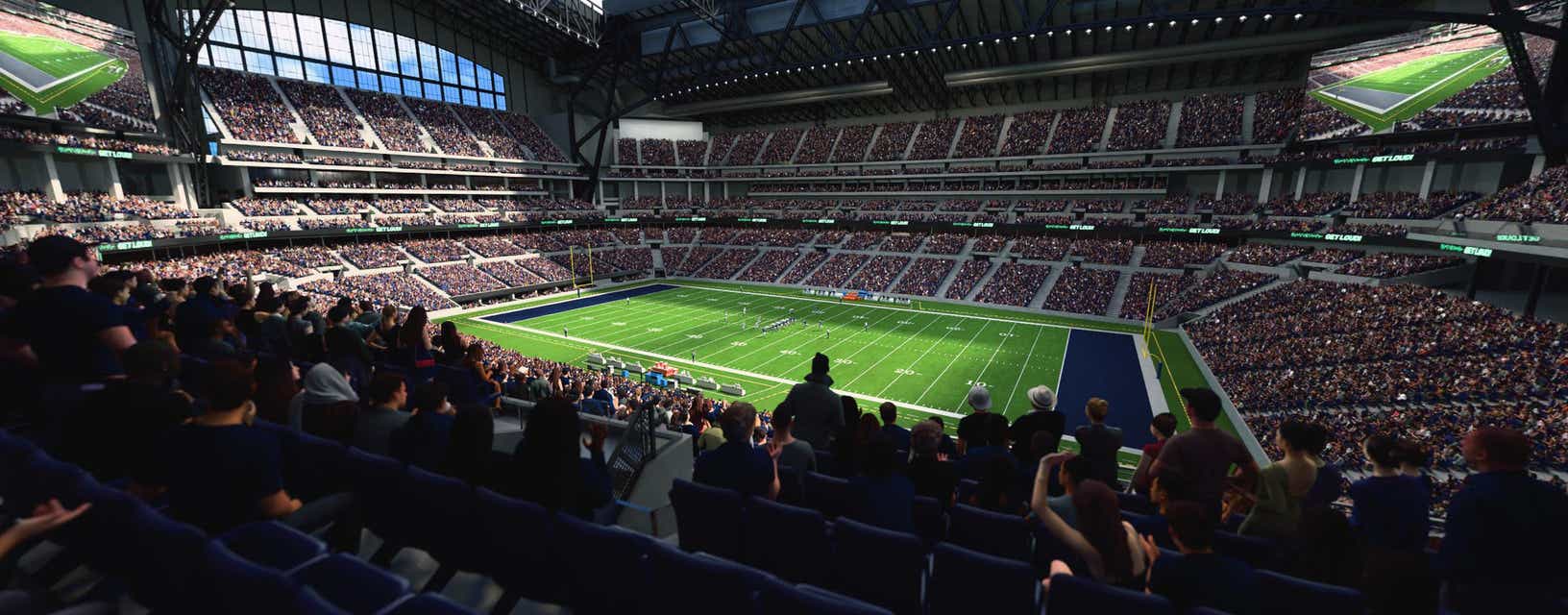 Seat view from Loge Sideline