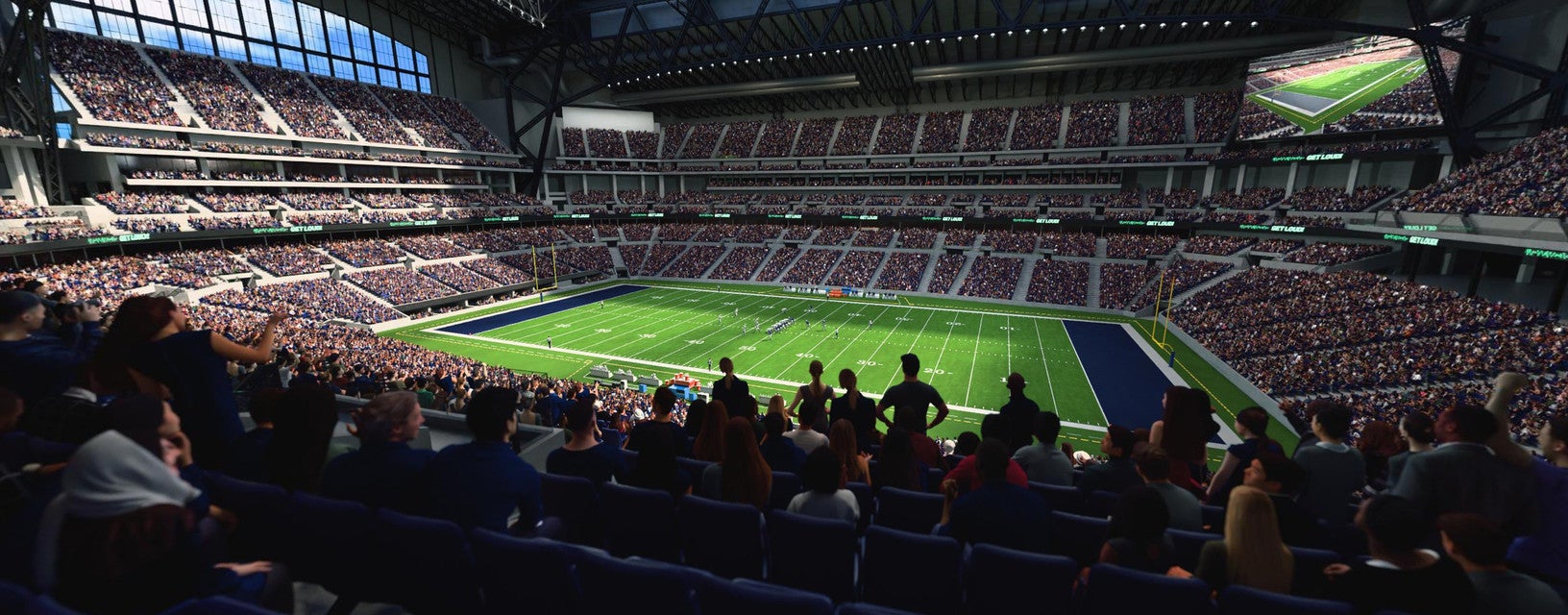 Seat view from Loge Sideline
