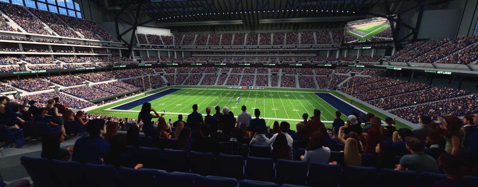 Seat view from Club II