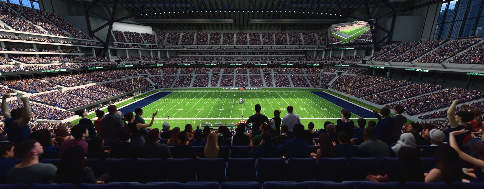 Seat view from Club II