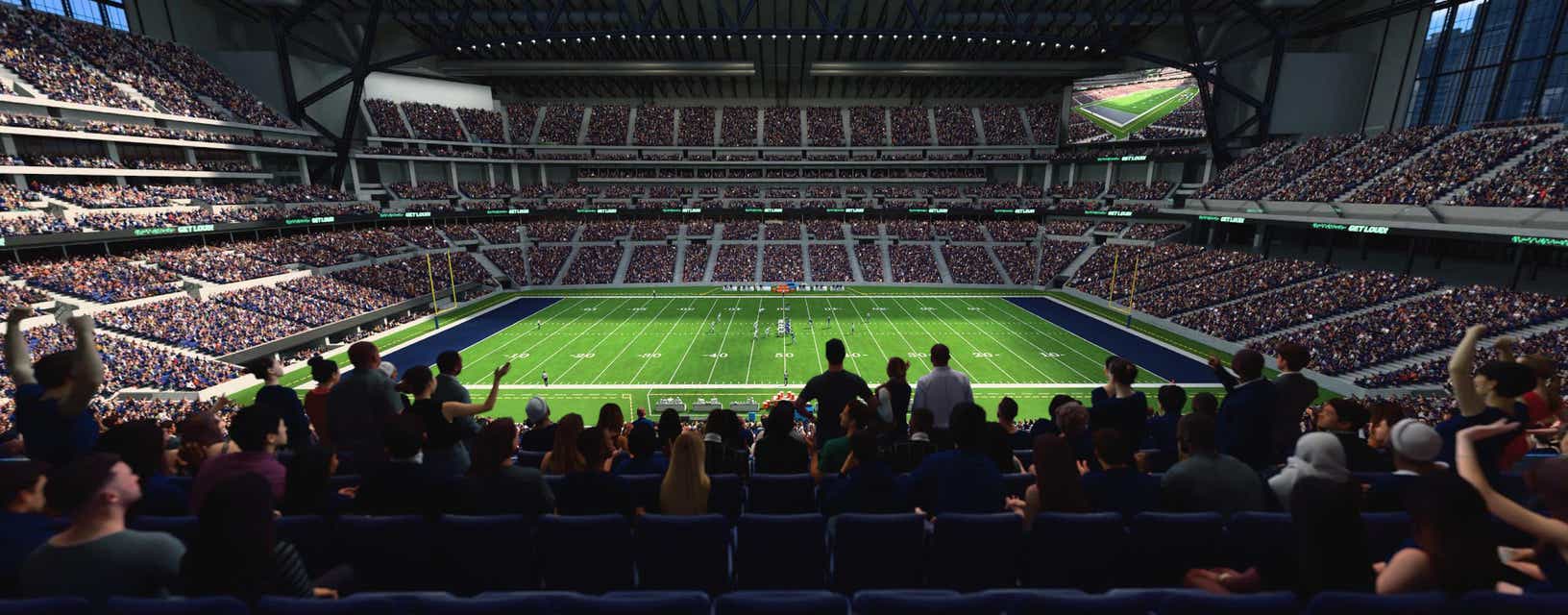 Seat view from Club II