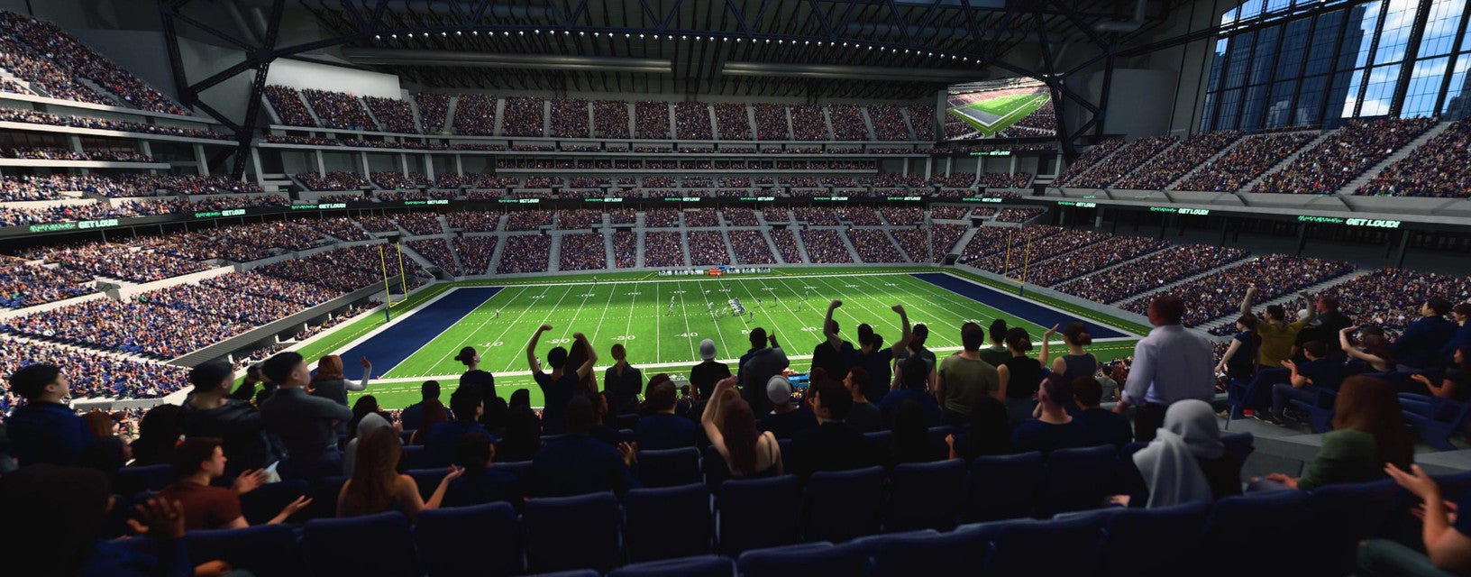 Seat view from Club II