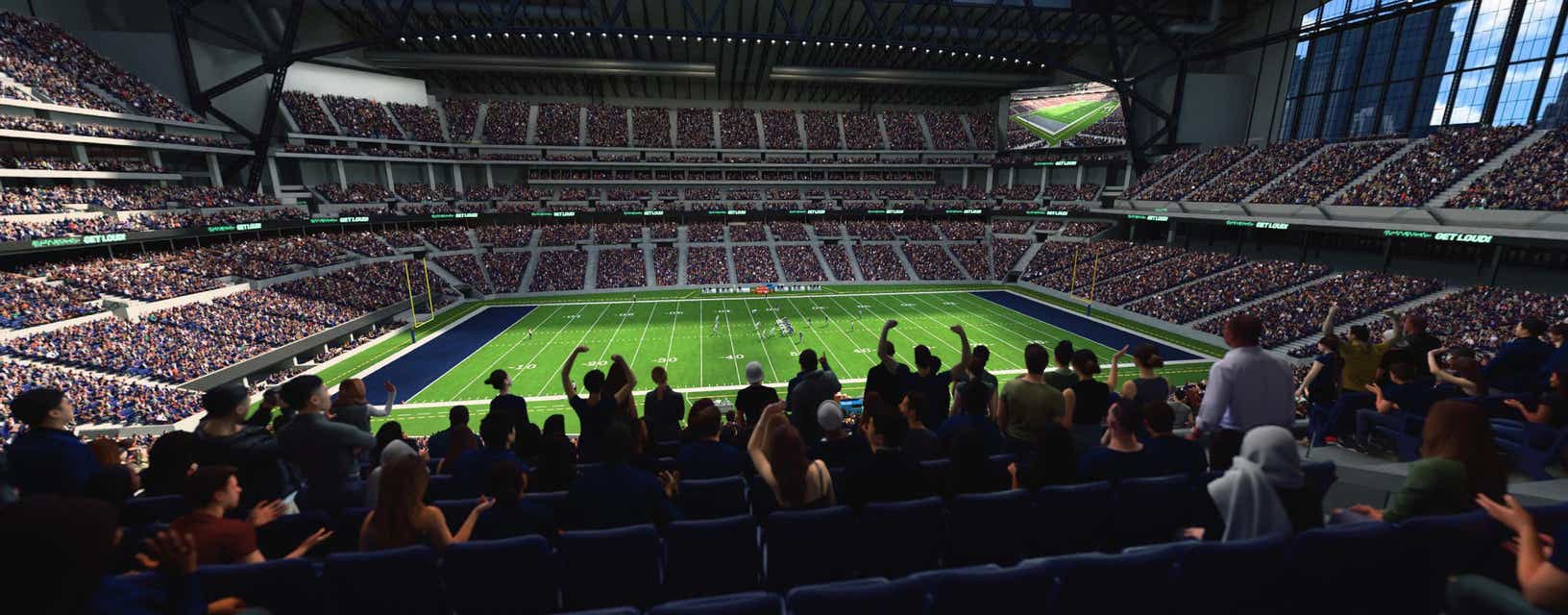 Seat view from Club II