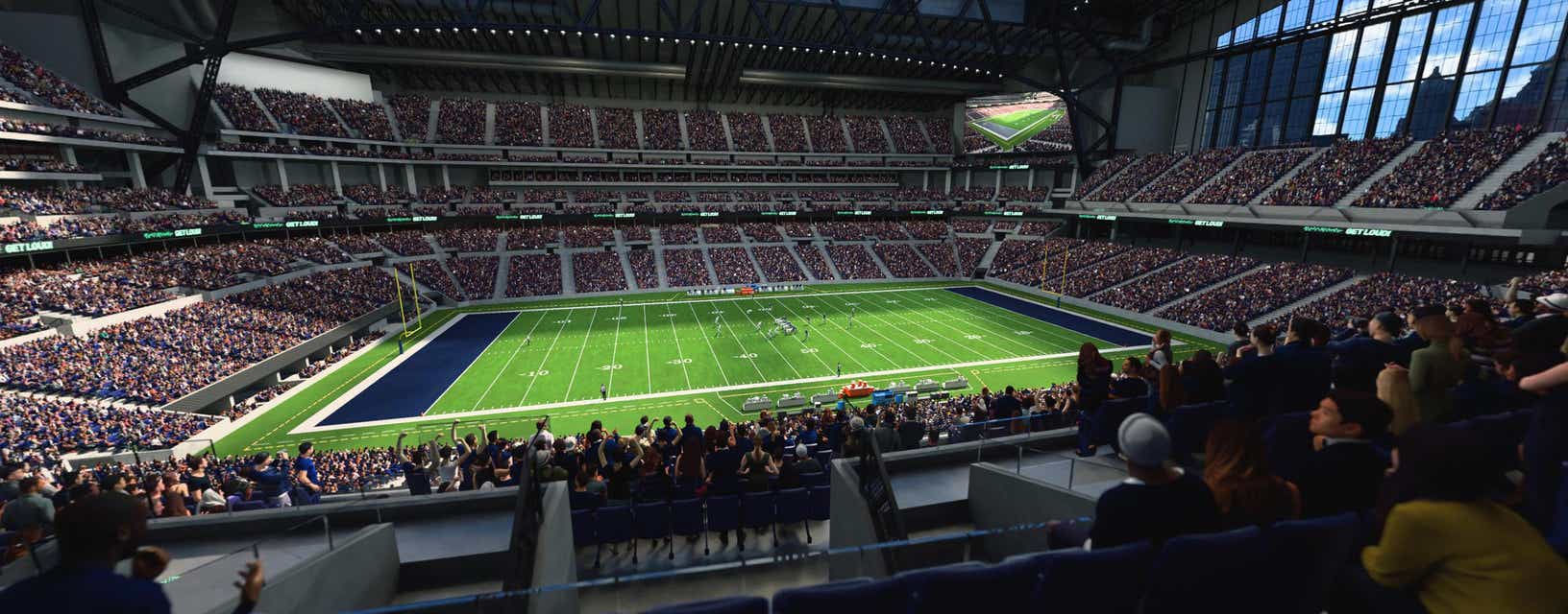Seat view from Club III