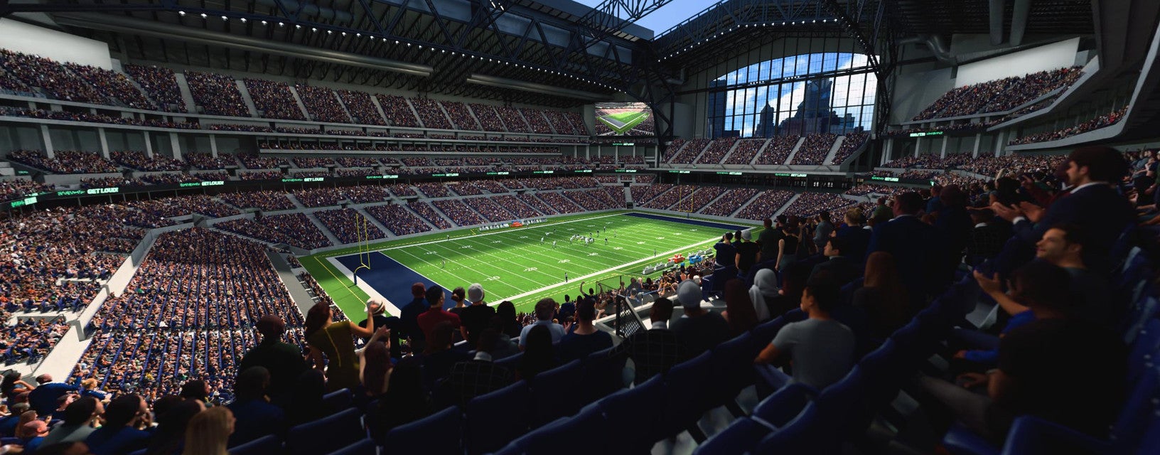 Seat view from Loge Sideline