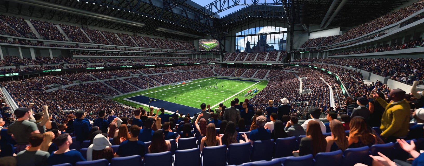 Seat view from Loge