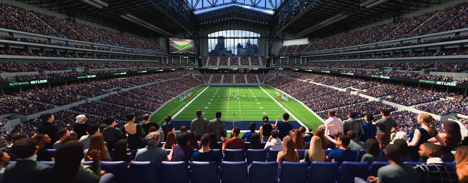 Seat view from Loge