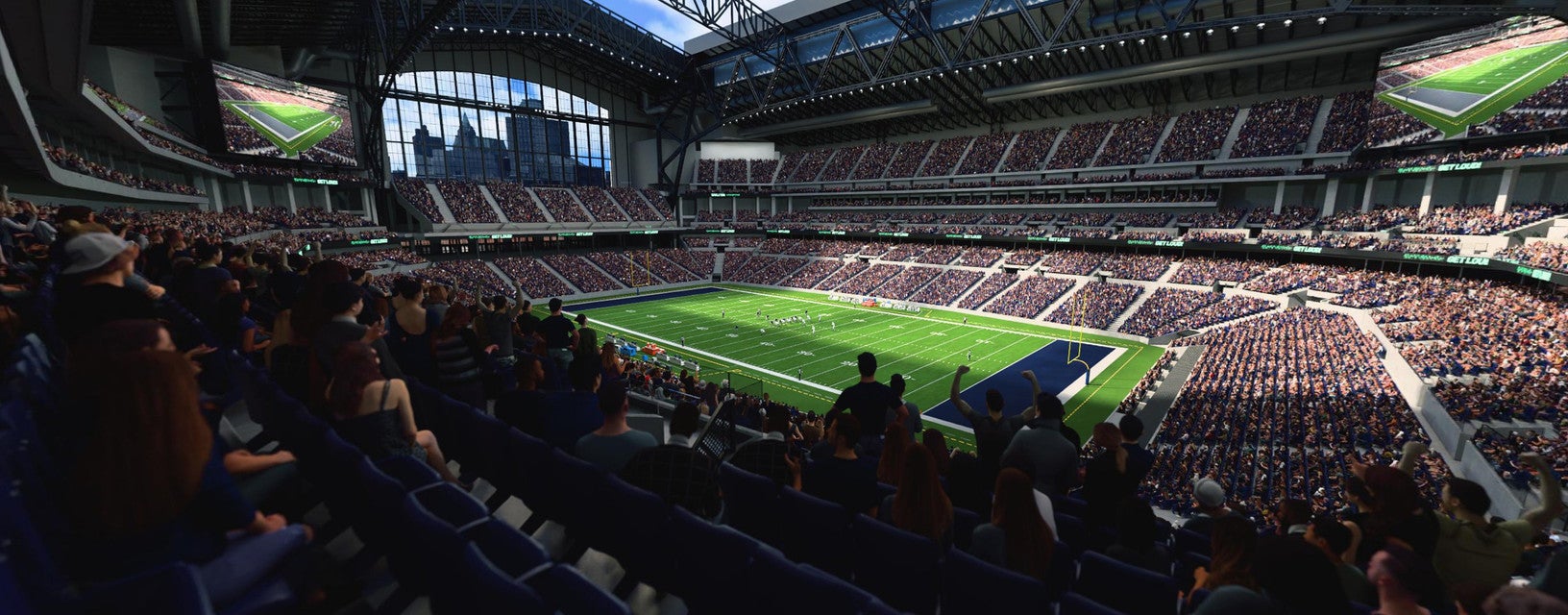 Seat view from Loge Sideline