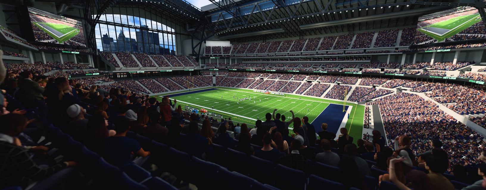 Seat view from Loge Sideline