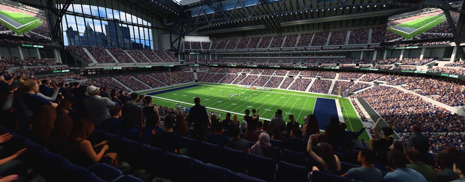 Seat view from Loge Sideline