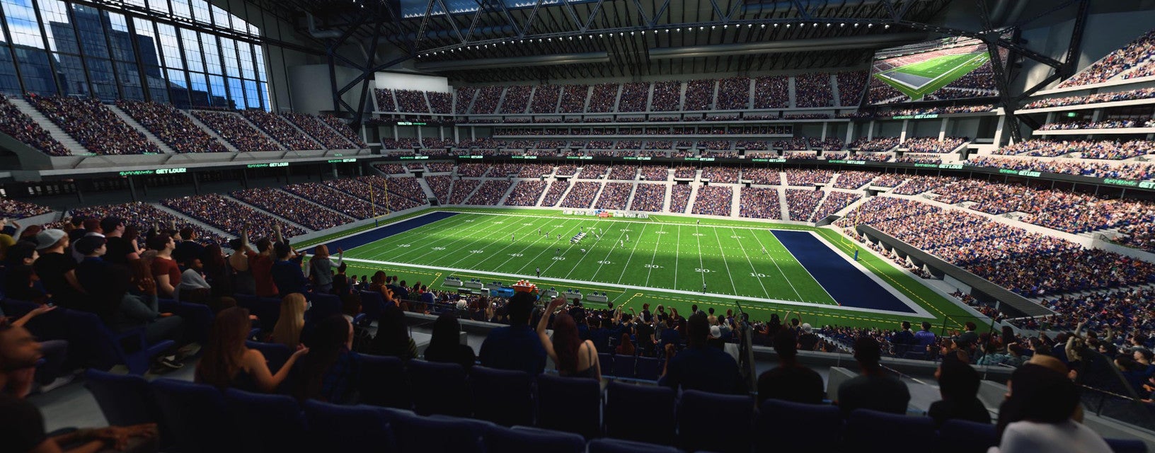 Seat view from Club III