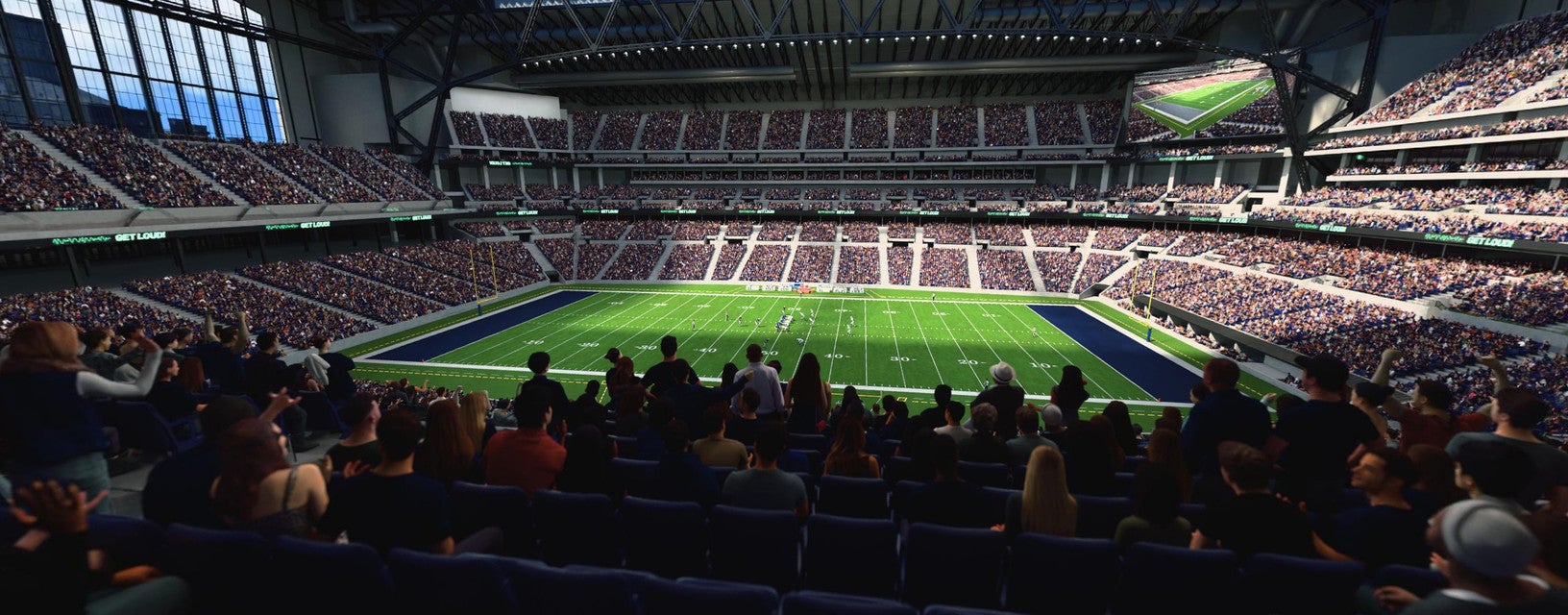 Seat view from Club II