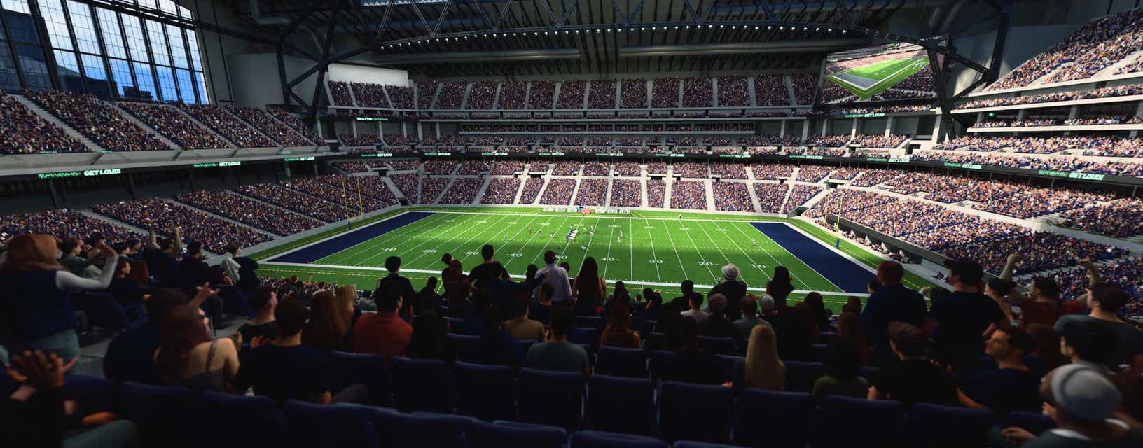 Seat view from Club II