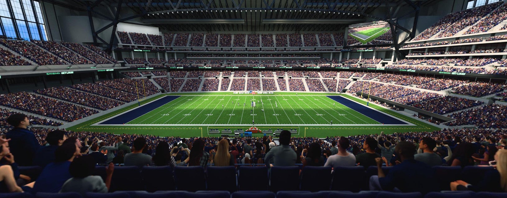 Seat view from Club II