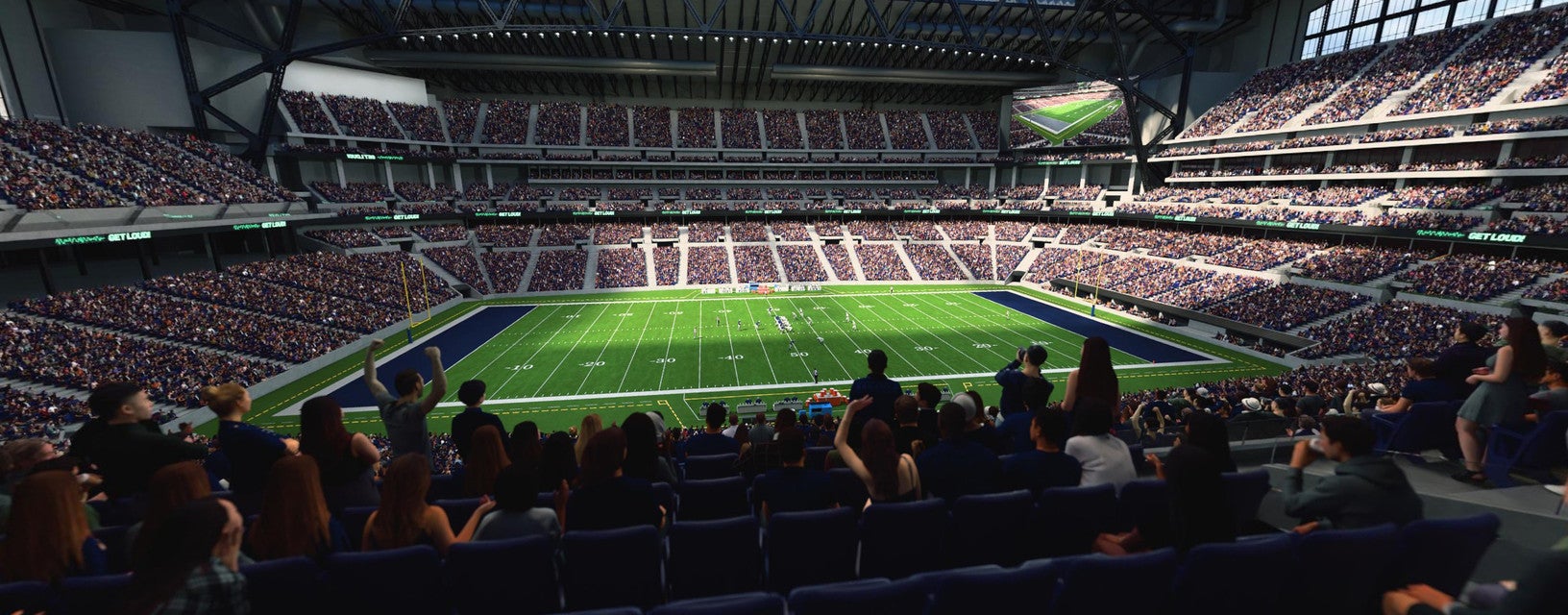 Seat view from Club II
