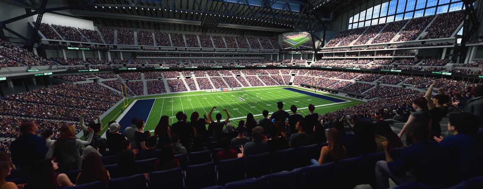 Seat view from Loge Sideline