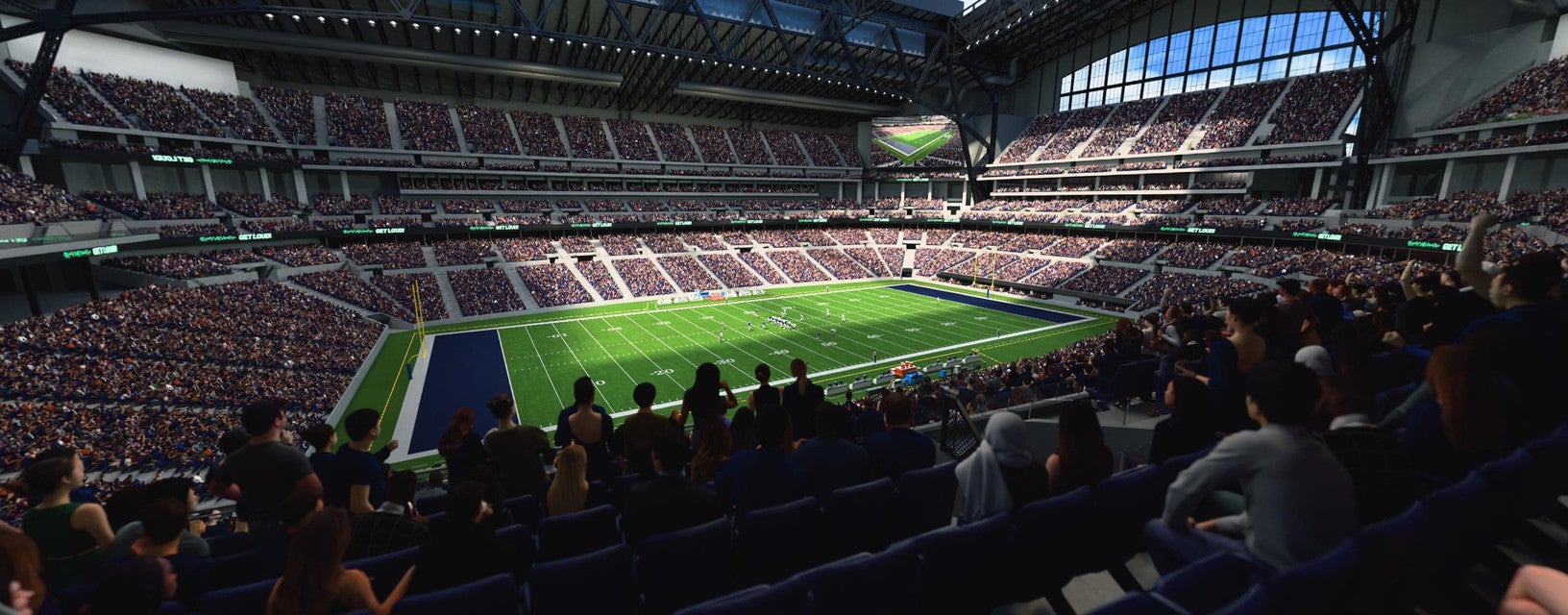 Seat view from Loge