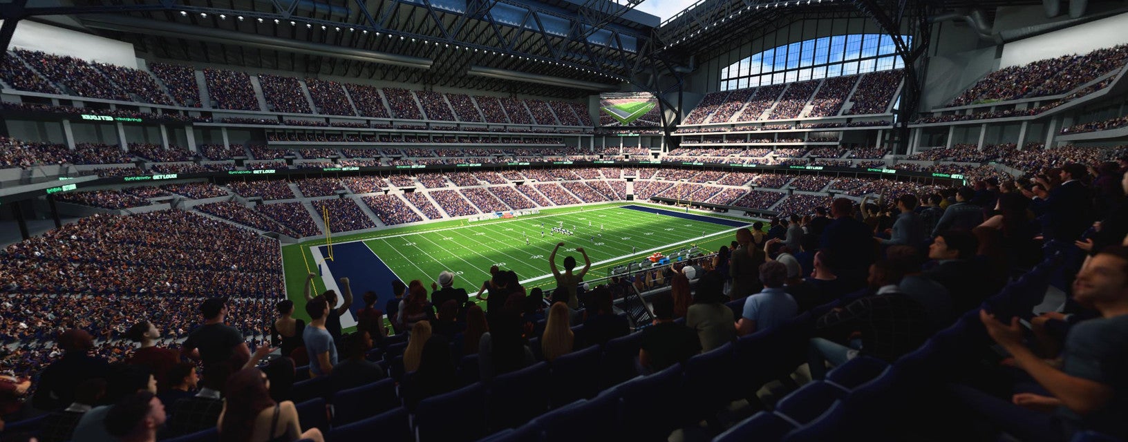 Seat view from Loge Sideline