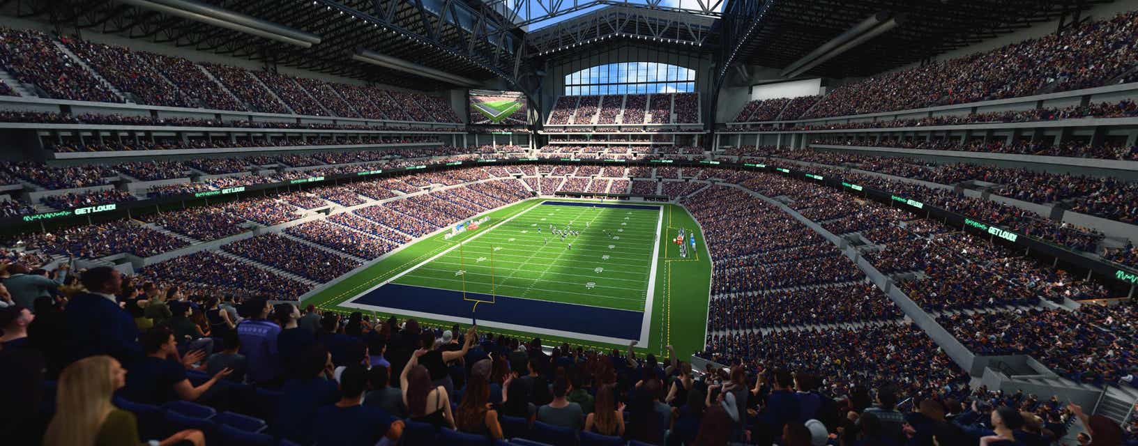 Seat view from Loge End Zone