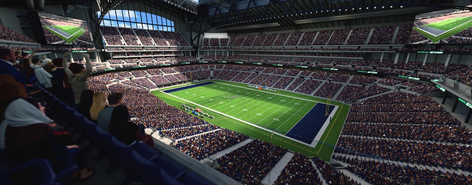 Seat view from Terrace Sideline