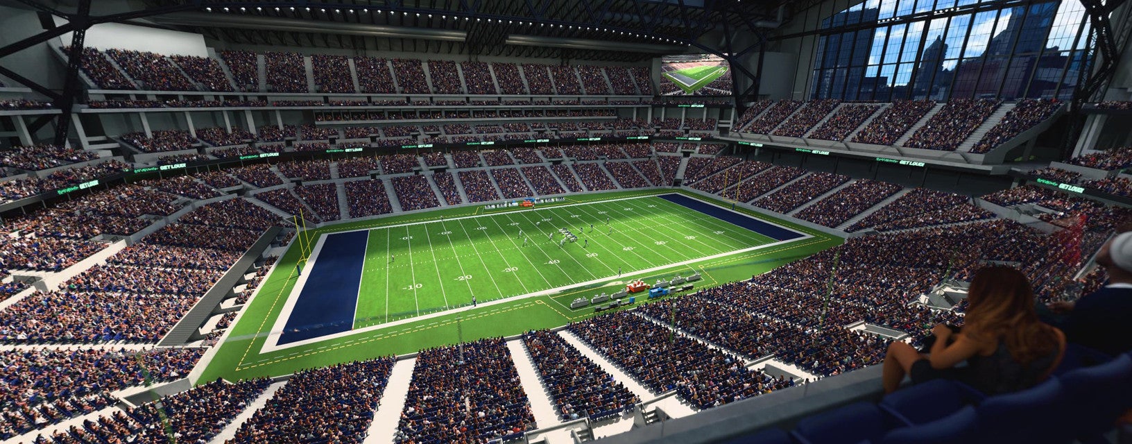Seat view from Terrace Sideline