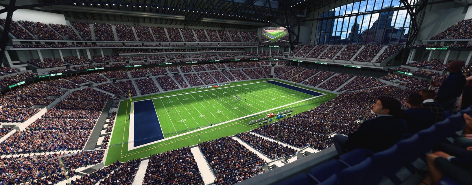 Seat view from Terrace Sideline