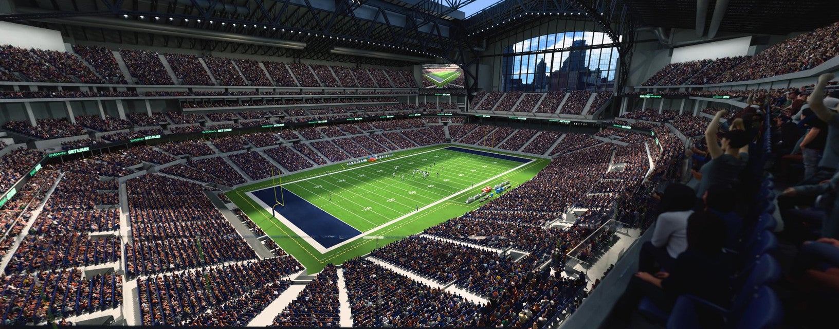 Seat view from Terrace Sideline