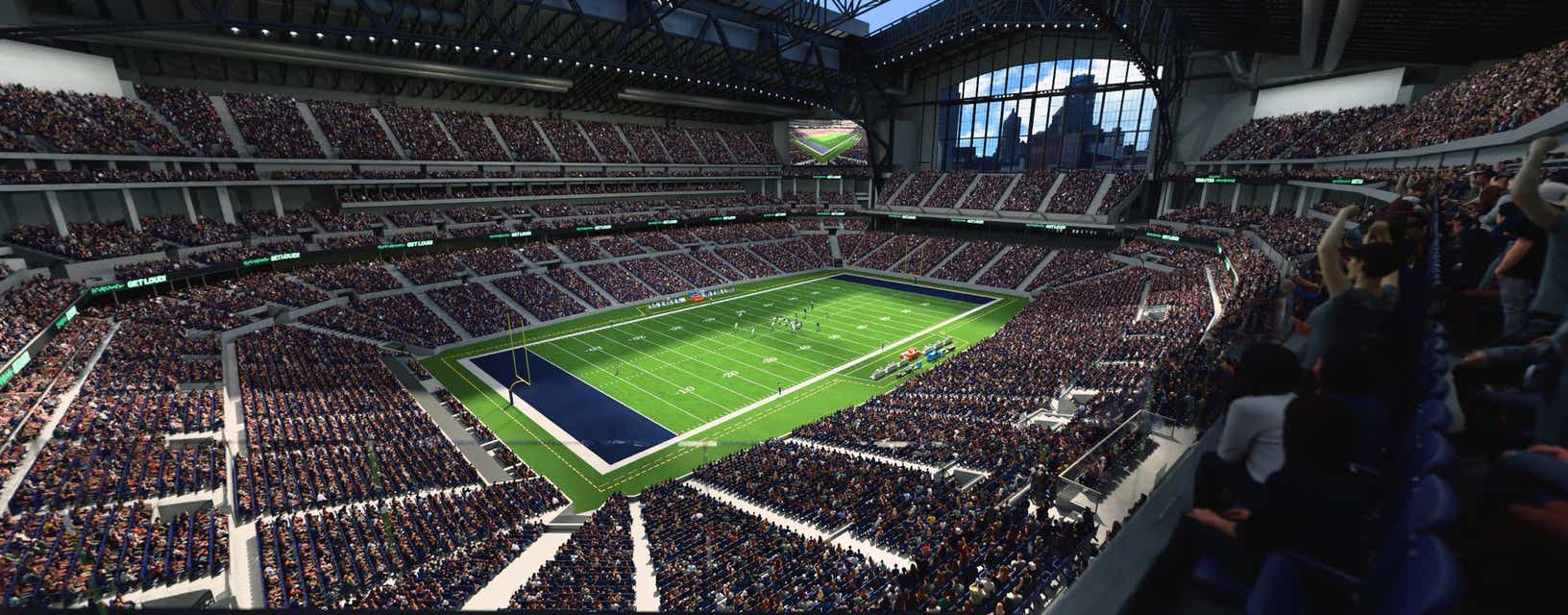 Seat view from Terrace Sideline