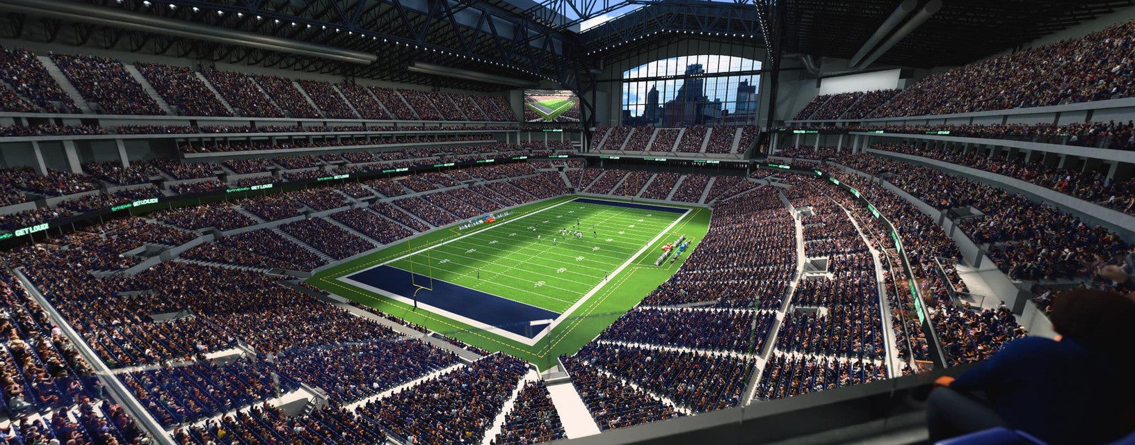 Seat view from Terrace Corner