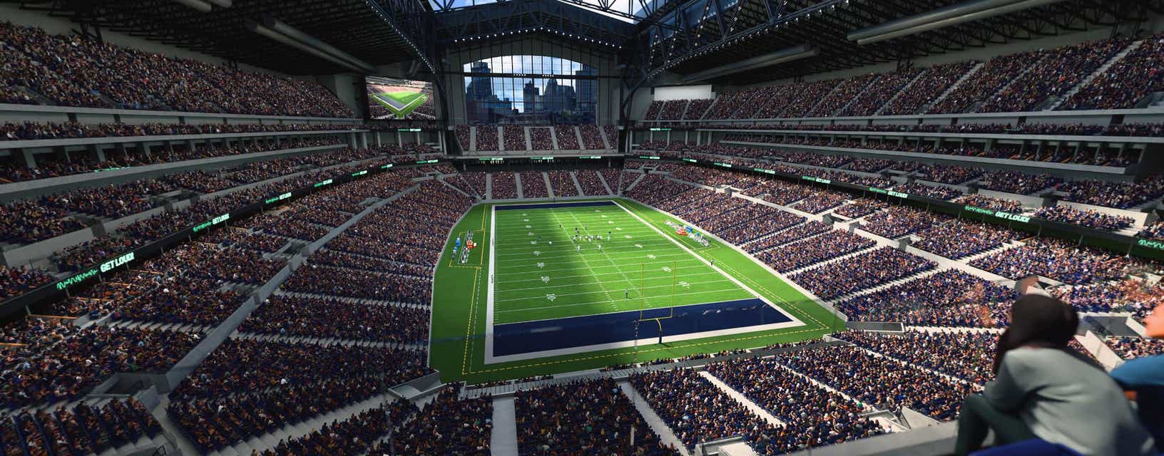 Seat view from Terrace End Zone