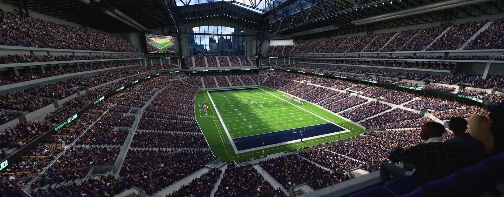 Seat view from Terrace End Zone