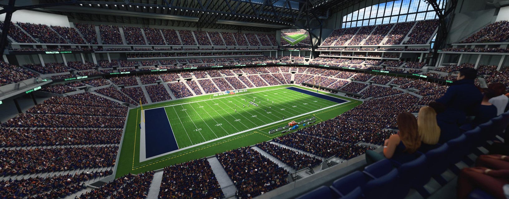 Seat view from Terrace Sideline