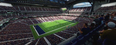 Seat view from Terrace Sideline
