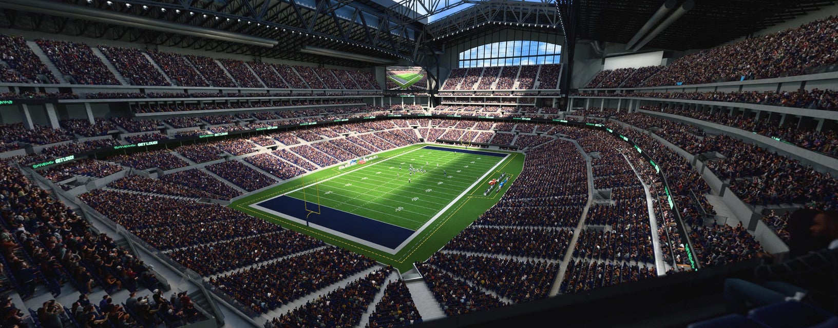 Seat view from Terrace Corner