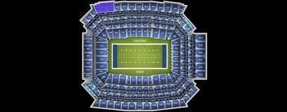 Seat view from Upper Sideline