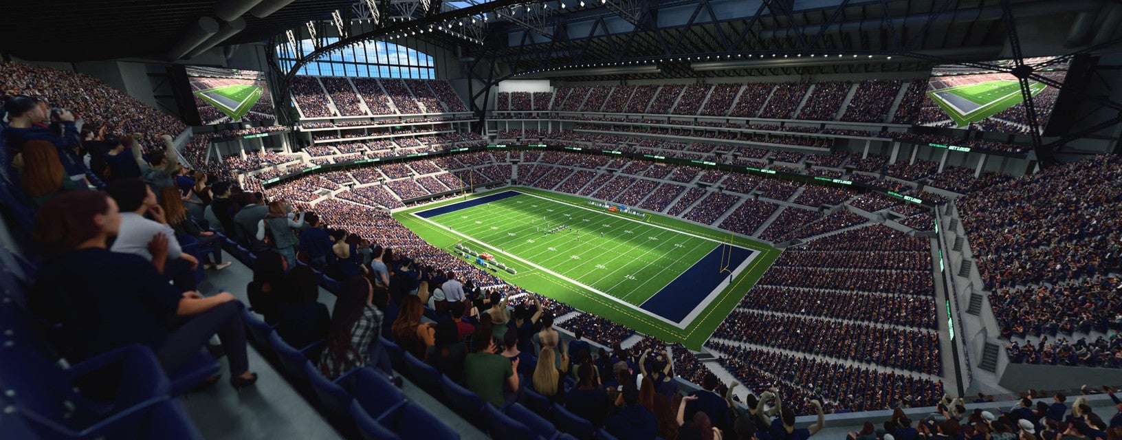 Seat view from Terrace Sideline