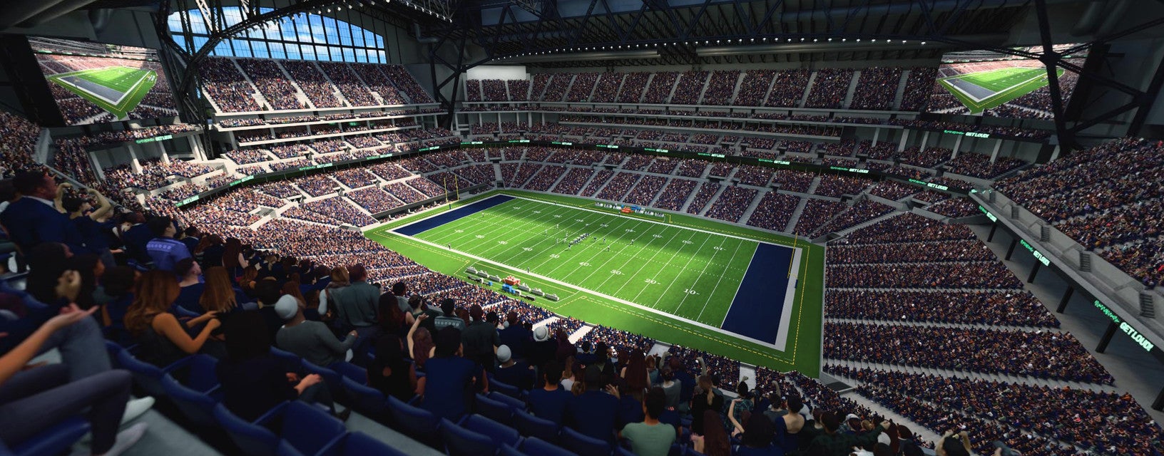 Seat view from Terrace Sideline