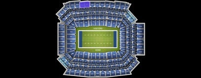 Seat view from Upper Sideline