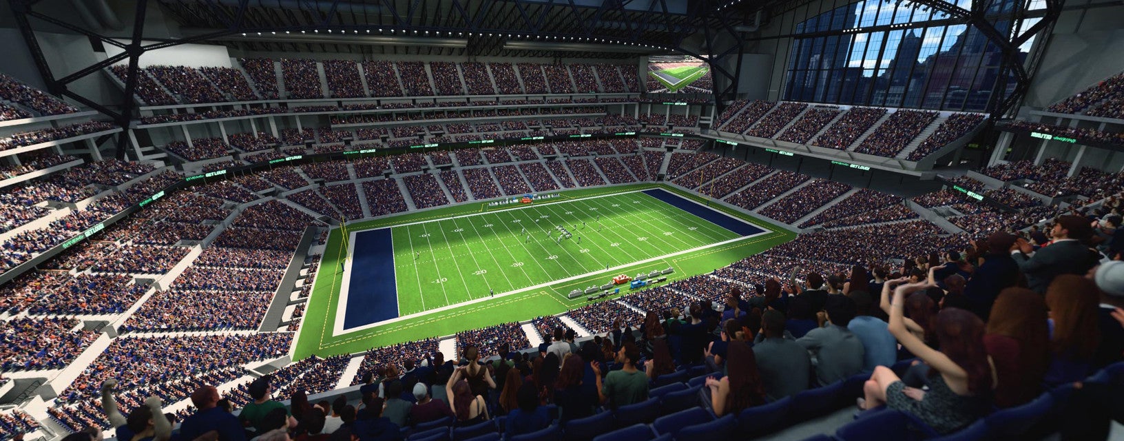 Seat view from Terrace Sideline